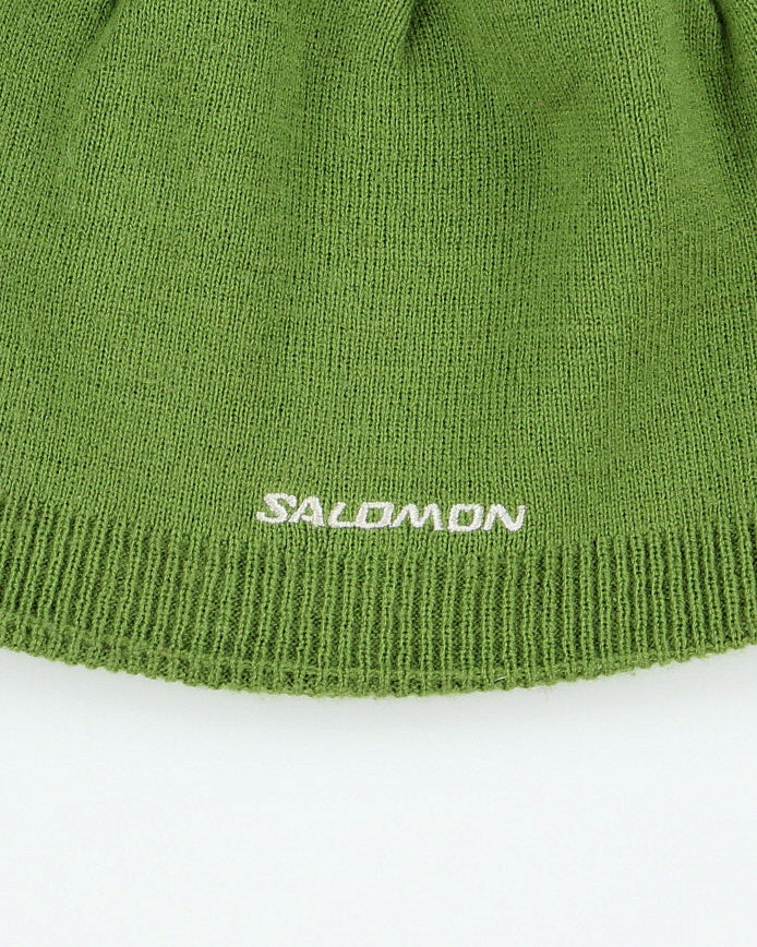 Vintage Y2K Salomon Reversible Skull Toque Beanie - OS