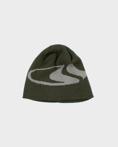 Vintage Y2K Patterned Skull Toque Beanie - OS