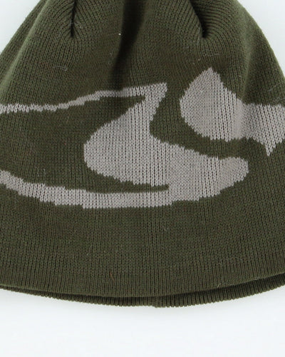 Vintage Y2K Patterned Skull Toque Beanie - OS