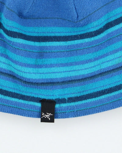 Vintage Arc'teryx Striped Skull Toque Beanie - OS