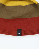 Vintage Arc'teryx Striped Skull Toque Beanie - OS