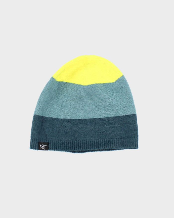 Vintage Arc'teryx Striped Skull Toque Beanie - OS