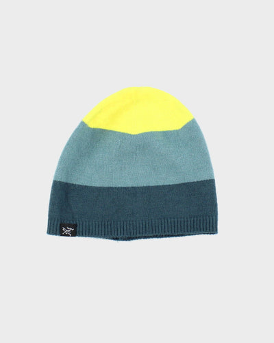 Vintage Arc'teryx Striped Skull Toque Beanie - OS