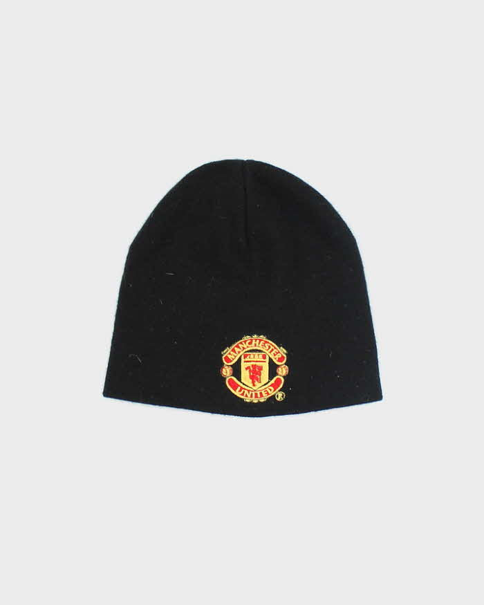 Vintage Y2K Manchester United FC Skull Toque Beanie - OS