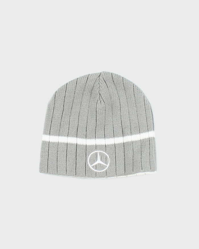 Vintage Y2K Mercedes Benz Skull Toque Beanie - OS