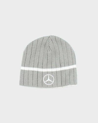 Vintage Y2K Mercedes Benz Skull Toque Beanie - OS