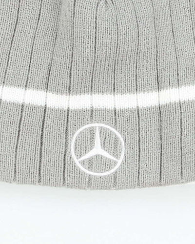Vintage Y2K Mercedes Benz Skull Toque Beanie - OS
