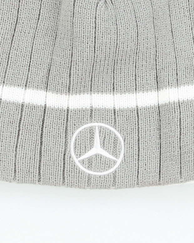 Vintage Y2K Mercedes Benz Skull Toque Beanie - OS