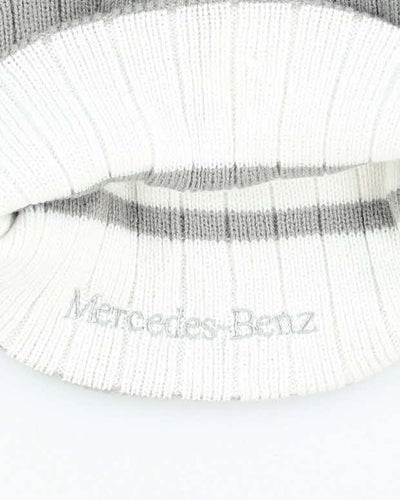 Vintage Y2K Mercedes Benz Skull Toque Beanie - OS