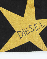 Vintage Y2K Diesel Big Star Skull Toque Beanie - OS
