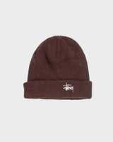Vintage Y2K Stussy Ribbed Roll Beanie - OS