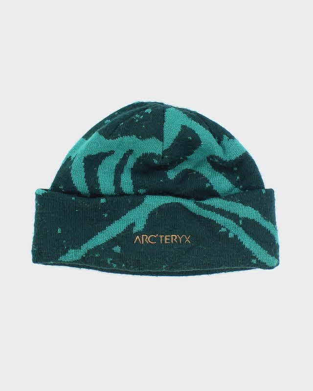 Vintage Arc'teryx Patterned Toque Roll Beanie - OS