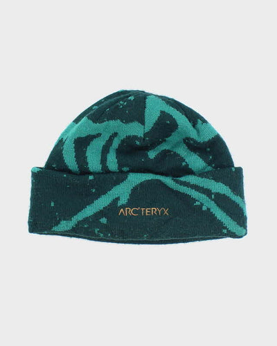 Vintage Arc'teryx Patterned Toque Roll Beanie - OS