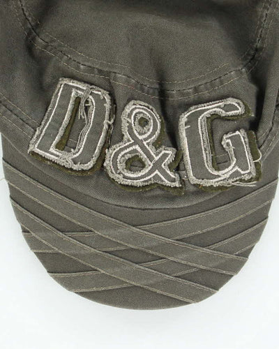 Vintage Dolce & Gabbana Military Style Cap - OS