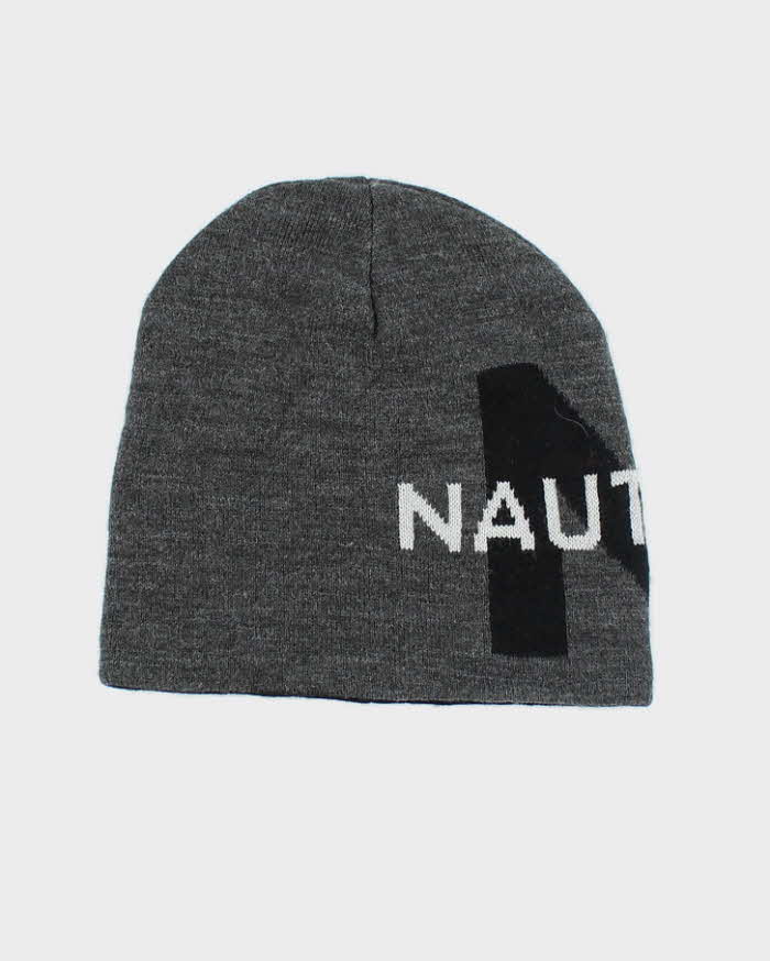 Vintage Y2K Nautica Spell Out Toque Beanie - OS