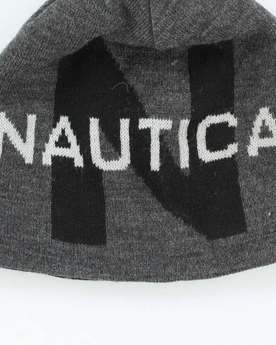 Vintage Y2K Nautica Spell Out Toque Beanie - OS
