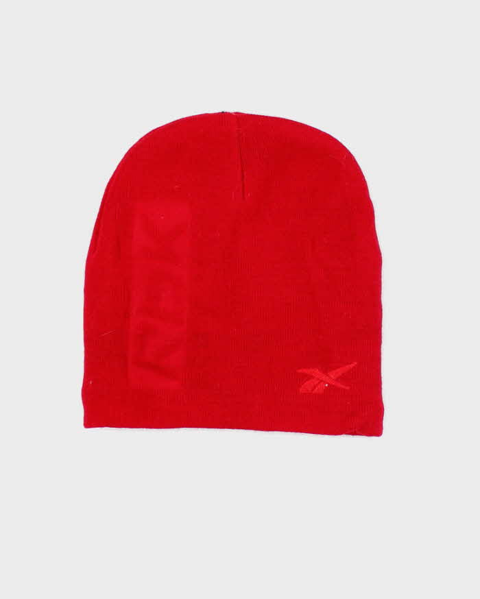 Vintage Y2K Reebok Fleece Lined Toque Beanie - OS