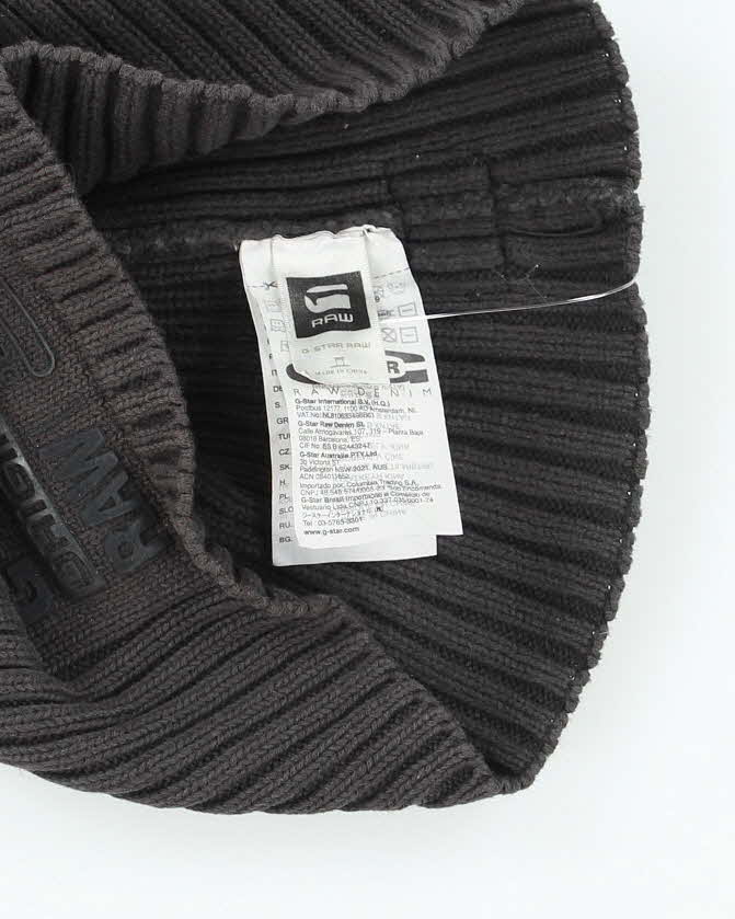 Vintage Y2K G-Star Raw Printed Logo Toque Beanie - OS