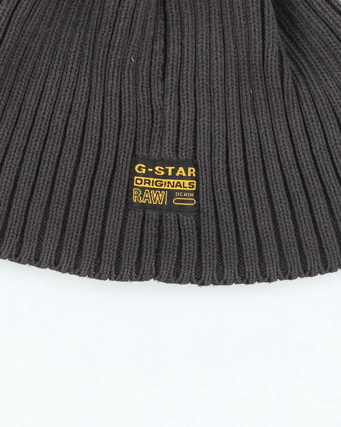 Vintage Y2K G-Star Raw Printed Logo Toque Beanie - OS