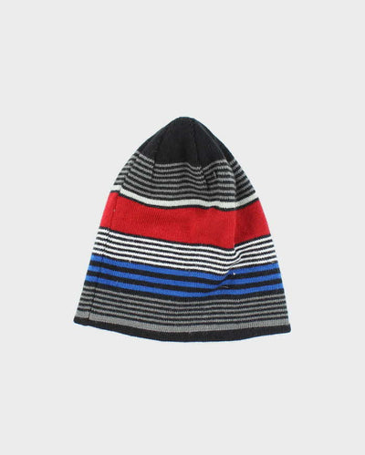 Vintage Y2K Quiksilver Striped Toque Beanie - S