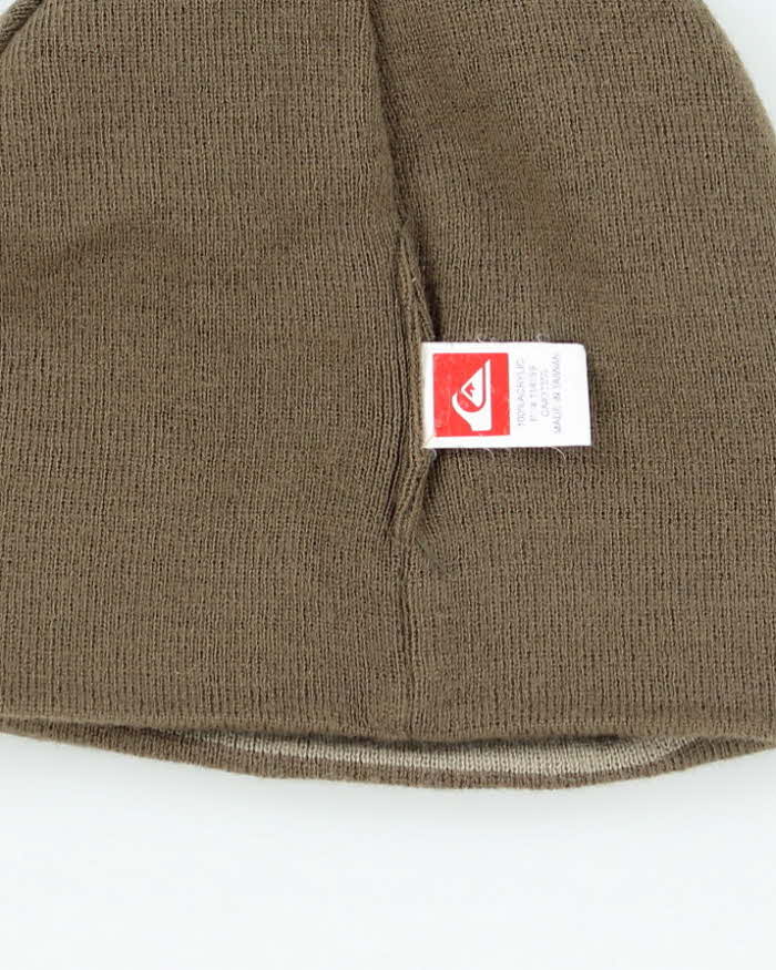 Vintage Y2K Quiksilver Reversible Toque Beanie - OS