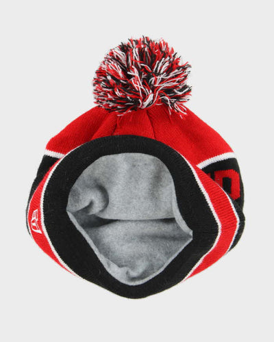 Vintage Manchester United FC New Era Bobble Beanie - OS