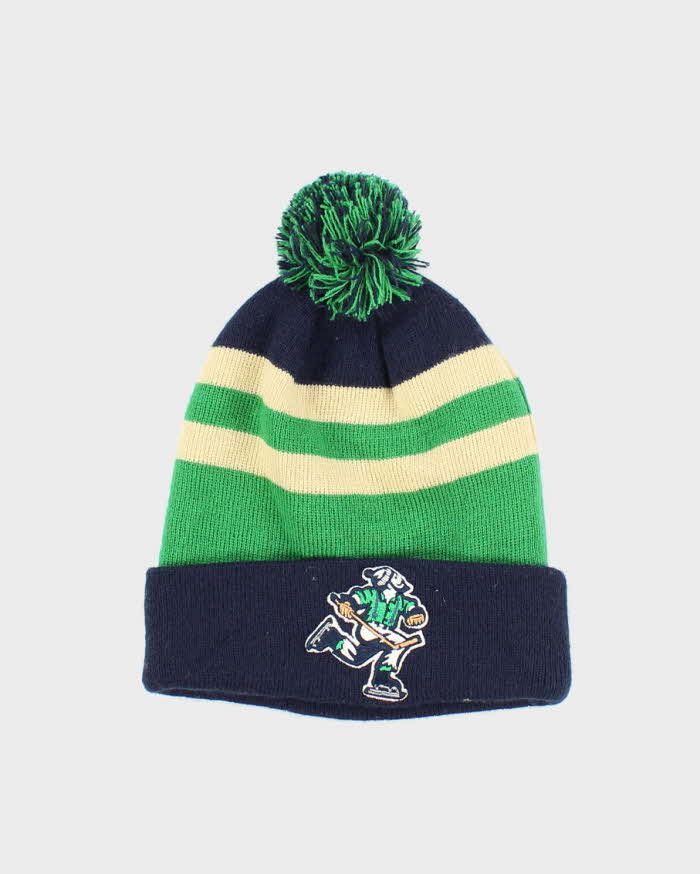 Vintage NHL Embroidered Bobble Beanie - OS