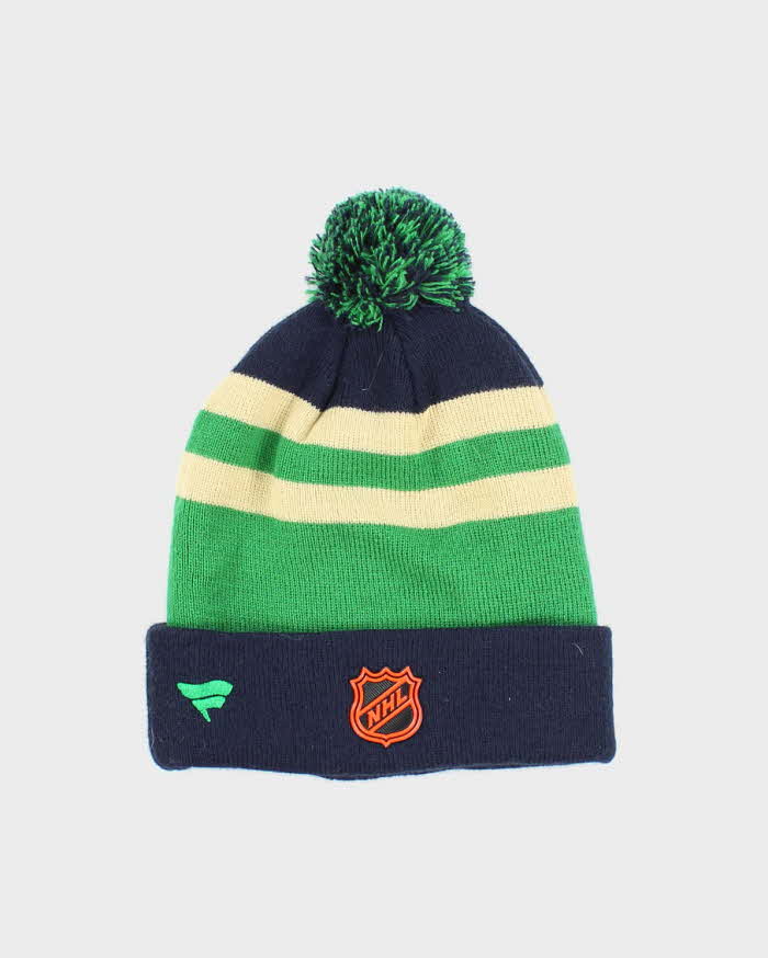 Vintage NHL Embroidered Bobble Beanie - OS
