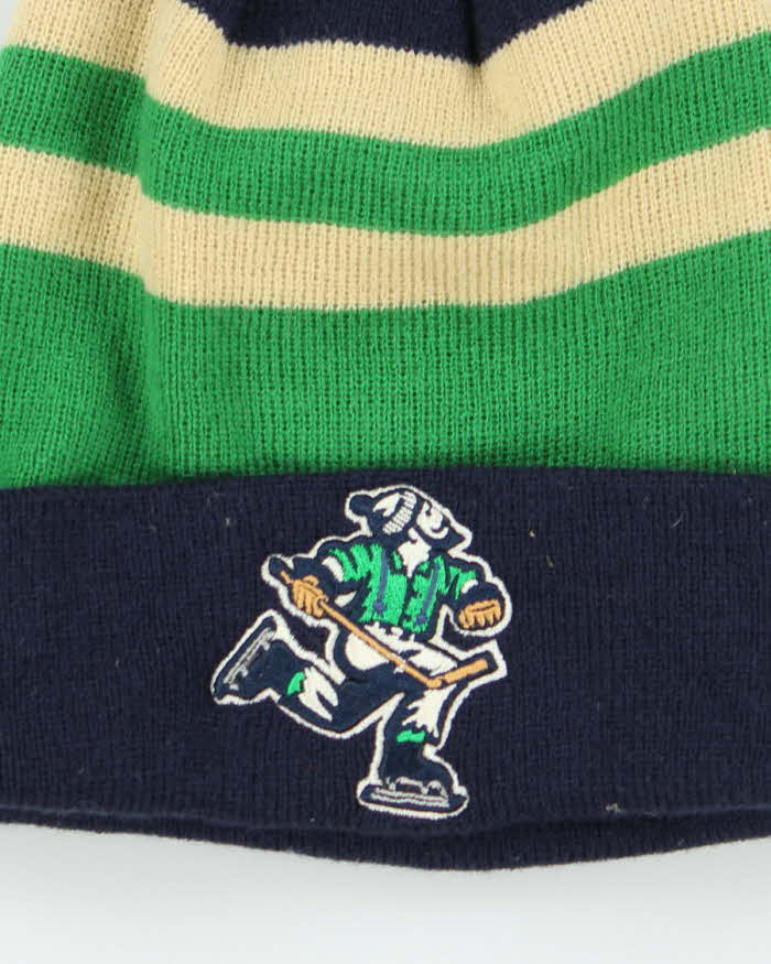 Vintage NHL Embroidered Bobble Beanie - OS