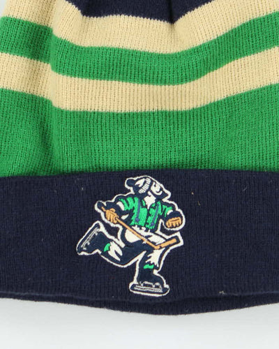 Vintage NHL Embroidered Bobble Beanie - OS