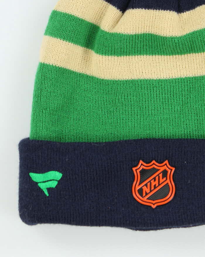 Vintage NHL Embroidered Bobble Beanie - OS
