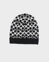 Vintage 2000's Coach Monogram Logo Beanie - OS
