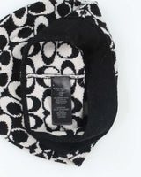 Vintage 2000's Coach Monogram Logo Beanie - OS