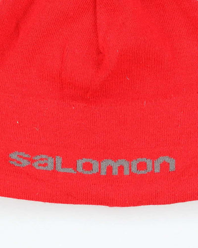 Vintage Y2K Salomon Spell Out Toque Beanie - OS