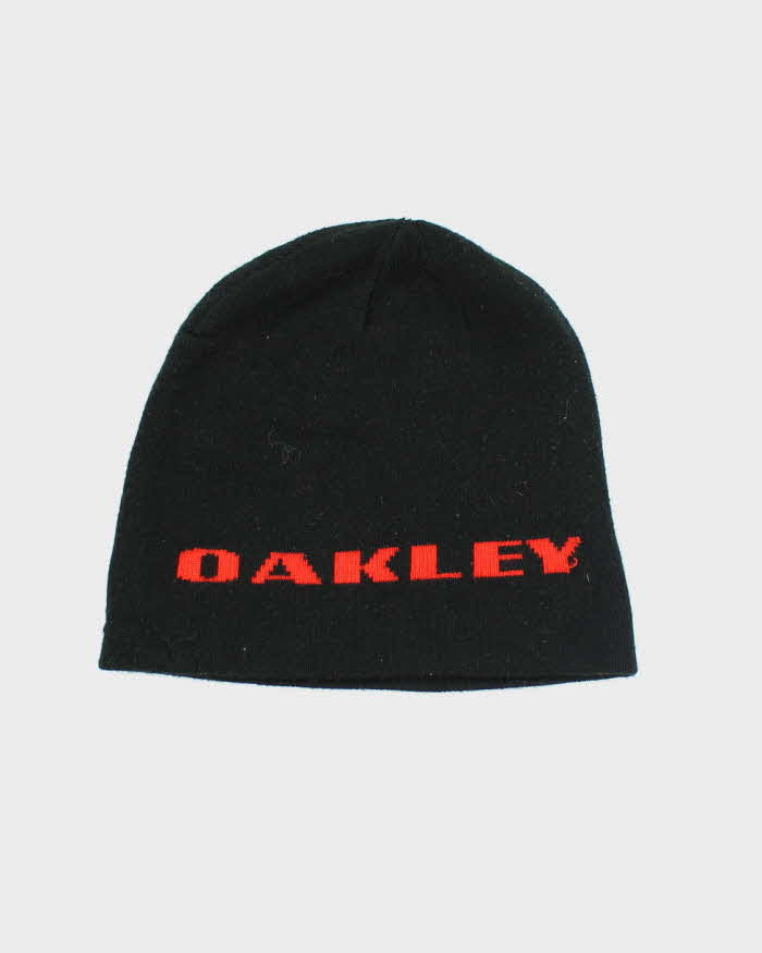 Vintage 2000's Oakley Software Spellout Toque Beanie - OS