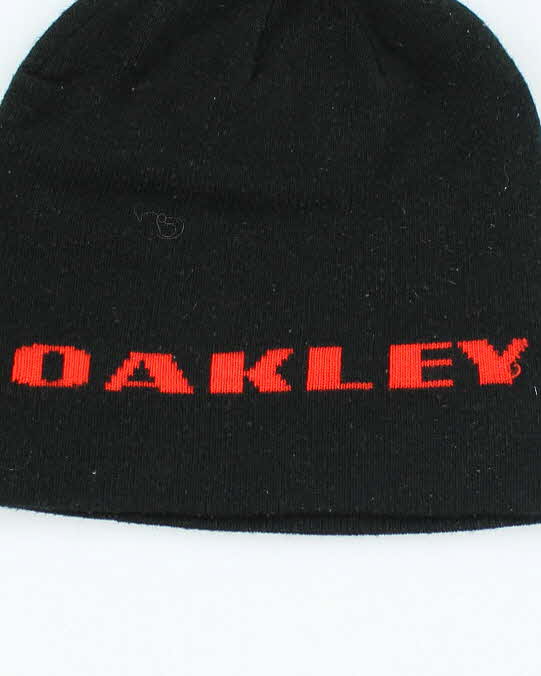 Vintage 2000's Oakley Software Spellout Toque Beanie - OS