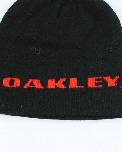 Vintage 2000's Oakley Software Spellout Toque Beanie - OS