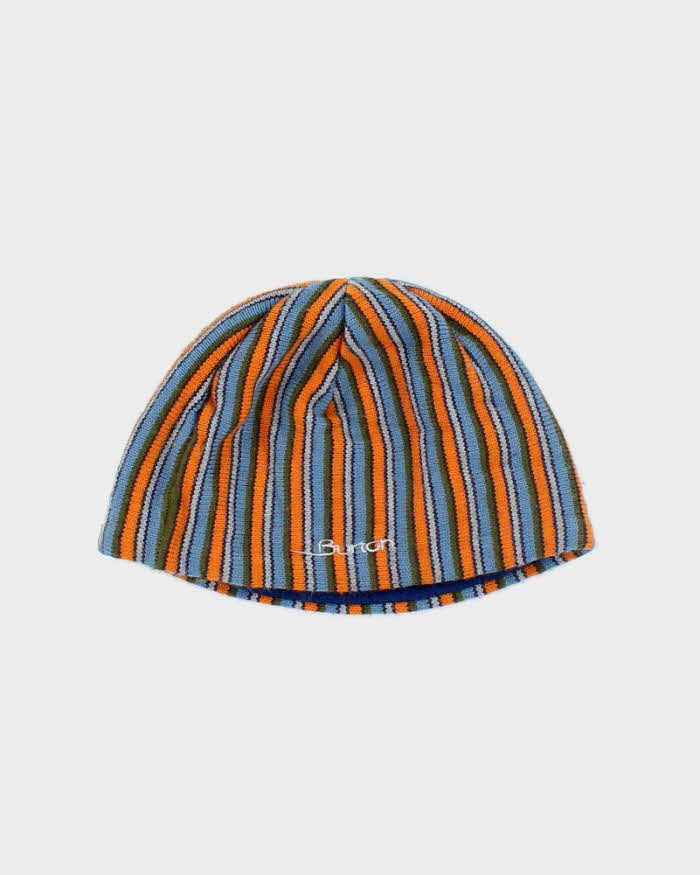 Vintage 90's Burton Striped Small Logo Toque Beanie - OS