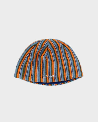 Vintage 90's Burton Striped Small Logo Toque Beanie - OS