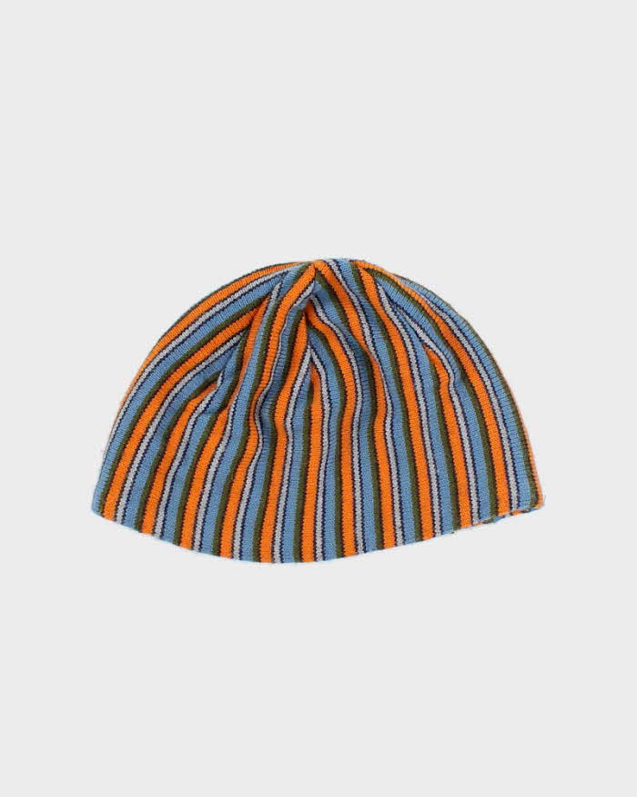 Vintage 90's Burton Striped Small Logo Toque Beanie - OS