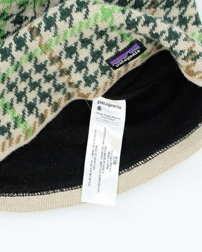 Vintage 2000's Patagonia Patterned Toque Beanie - OS