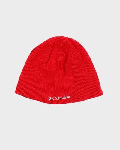 Vintage 2000's Columbia Small Logo Ribbed Toque Beanie - OS