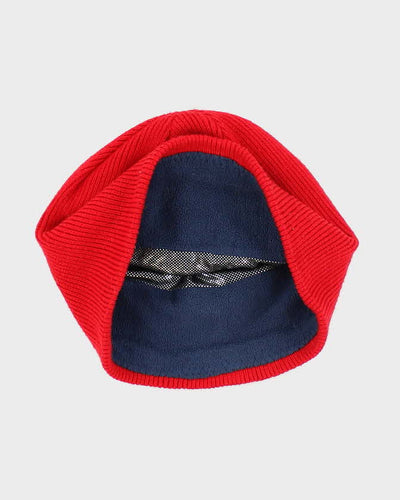 Vintage 2000's Columbia Small Logo Ribbed Toque Beanie - OS