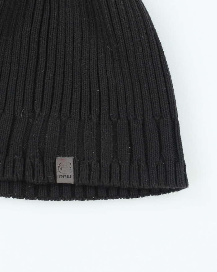 Vintage Y2K G-Star Raw Ribbed Toque Beanie - OS