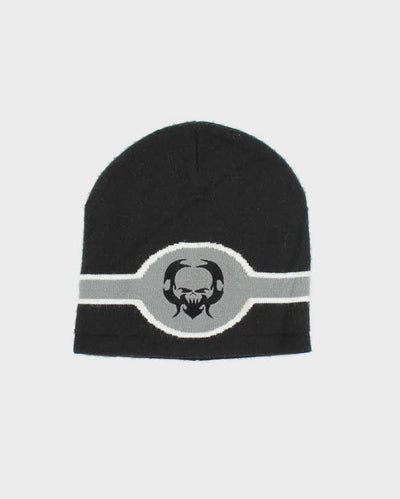 Vintage 2000's Gothic Embroidered Toque Beanie - OS