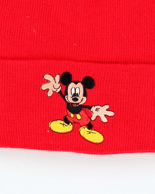 Vintage 90's Disney Mickey Mouse Watch Beanie - OS