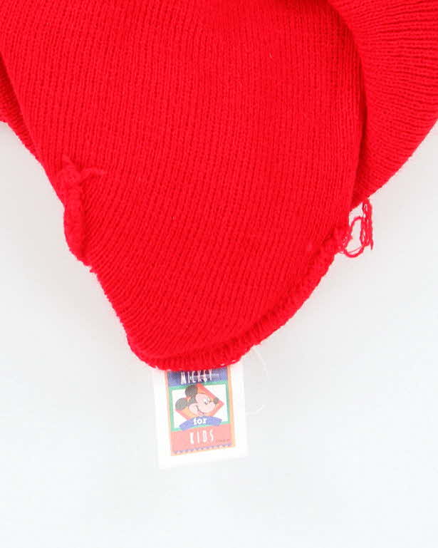 Vintage 90's Disney Mickey Mouse Watch Beanie - OS