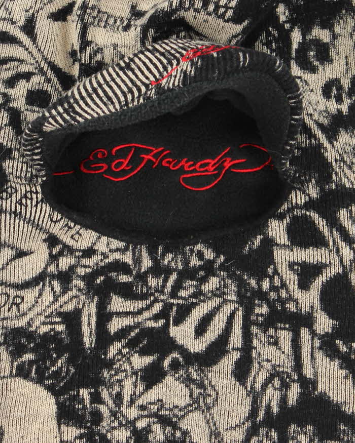 Vintage Y2K Ed Hardy All Over Print Balaclava - OS