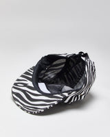 Vintage 2000's Supreme New York Zebra Print 5-Panel Camp Cap - OS