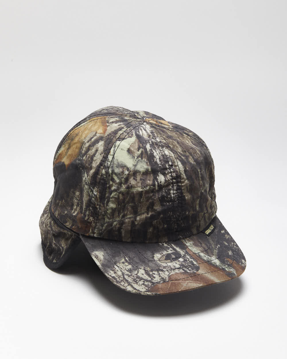 Vintage 90's Inuslated Real Tree Camouflage Ear Flaps Cap - OS